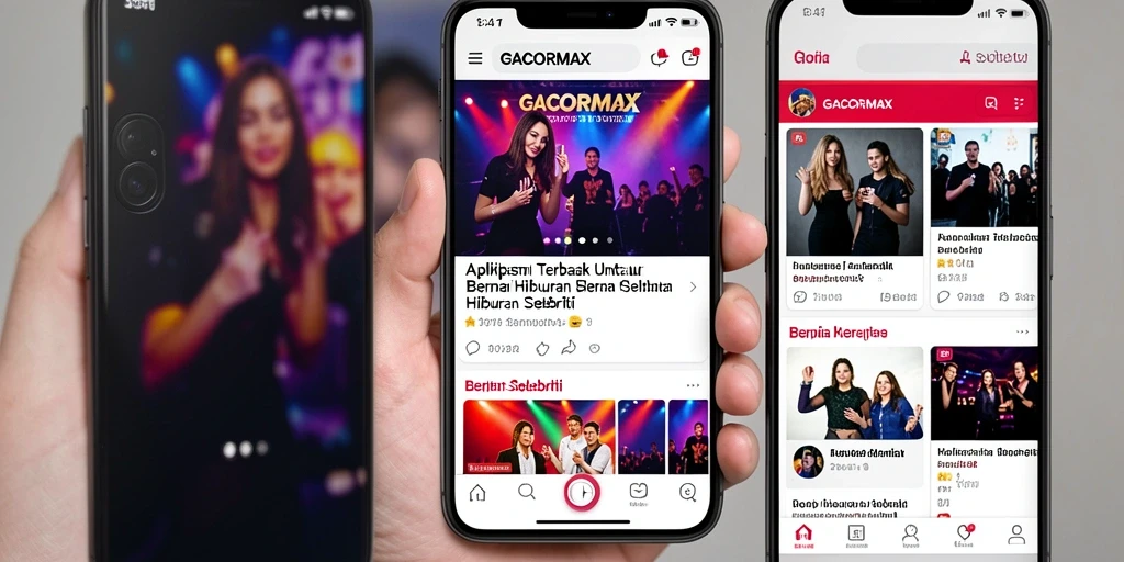 Tampilan antarmuka GACORMAX yang sederhana dan menarik.