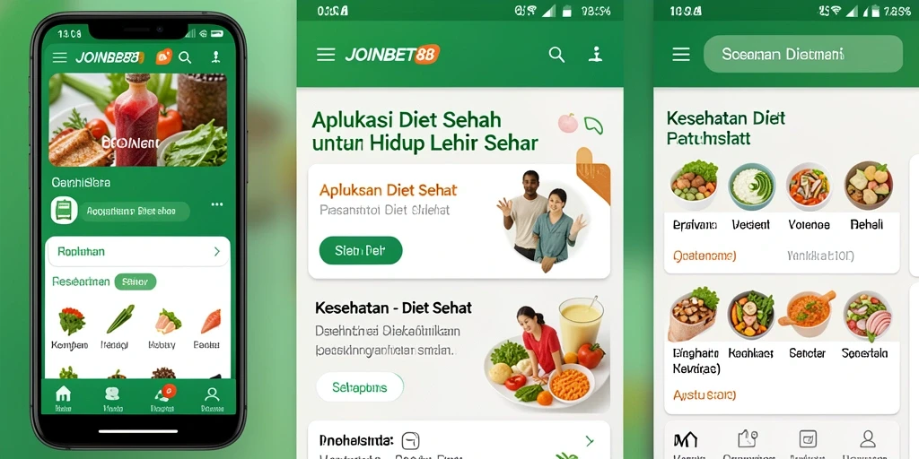 Tampilan antarmuka pengguna JOINBET88 yang menarik dan fungsional.