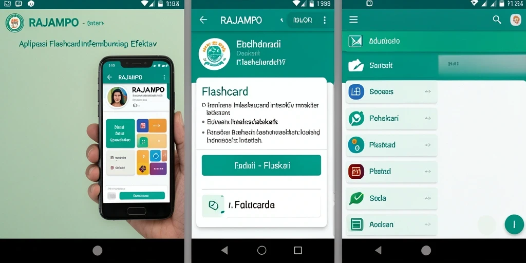 Antarmuka aplikasi RAJAMPO yang intuitif dan interaktif.