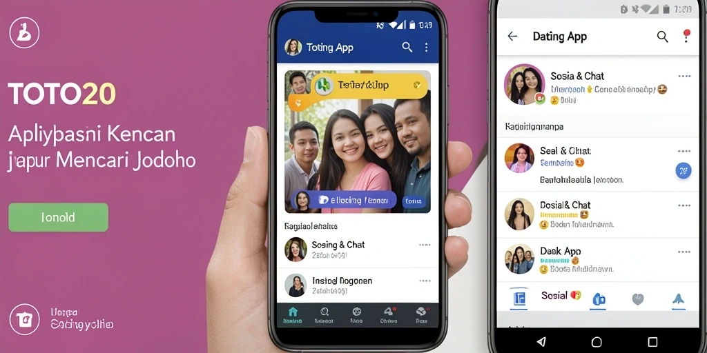 Tampilan antarmuka TOTO20 yang menarik dan mudah digunakan.
